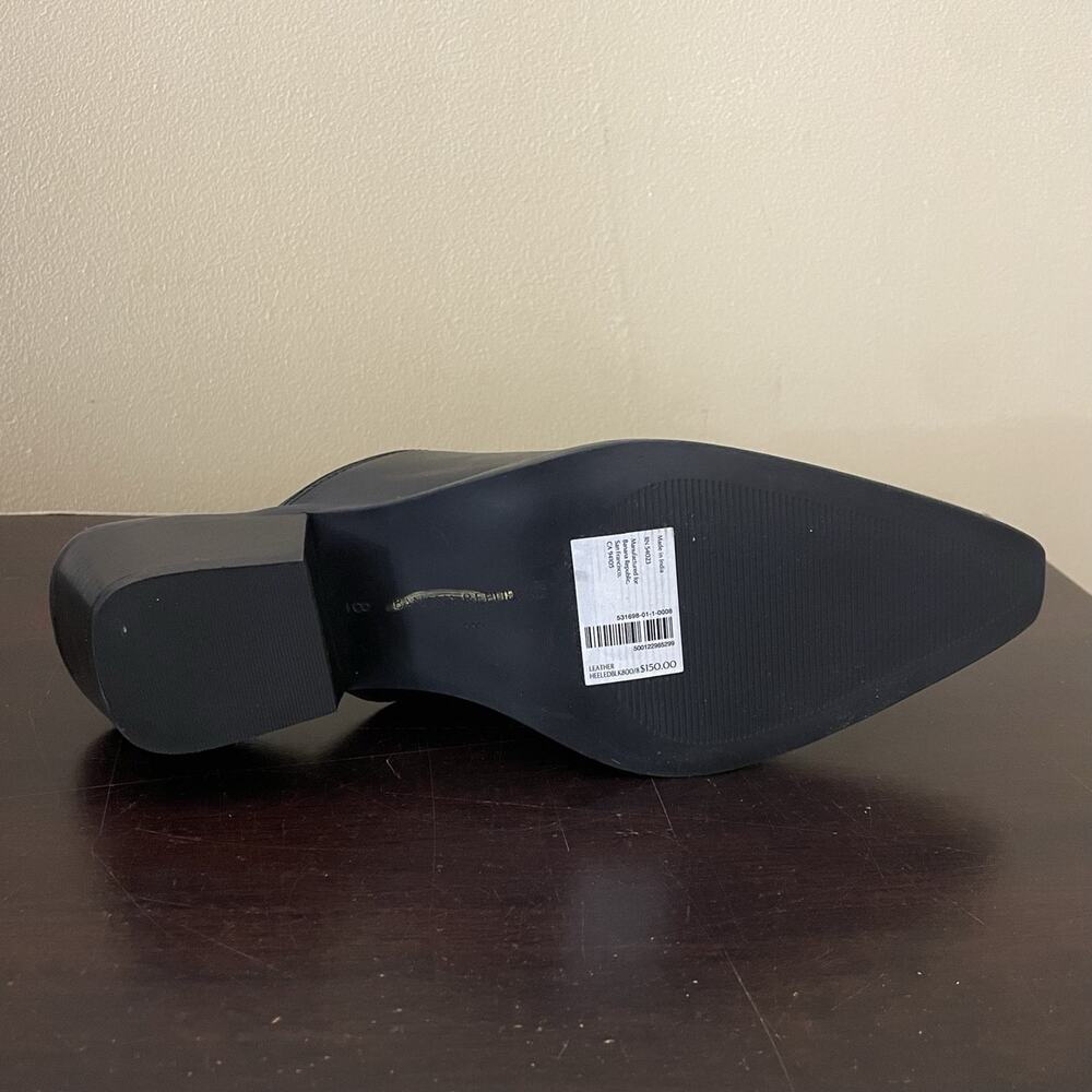Banana Republic Black Leather Mules - Picture 7 of 7